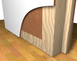 door middle layer